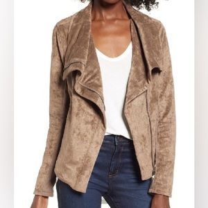 Blank NYC Legendary Faux Suede Jacket
